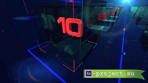Parade Of Ten Glass Screens 54489 - After Effects Templates