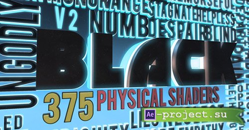 Videohive: BLACK v2 - Project for After Effects 
