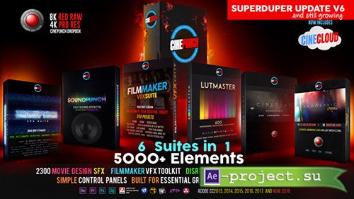 Videohive: CINEPUNCH Master Suite V6.0 - After Effects Presets 