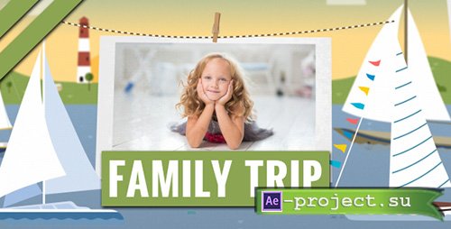 Videohive: Family Trip - Project for After Effects