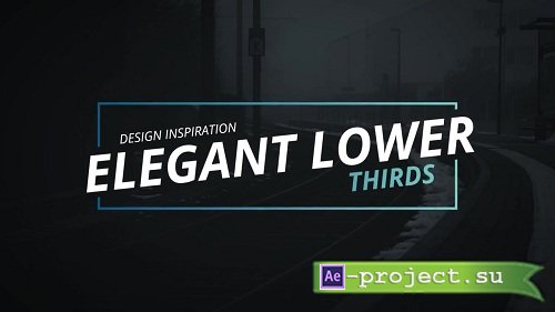Elegant Lower Thirds 59555 - After Effects Templates
