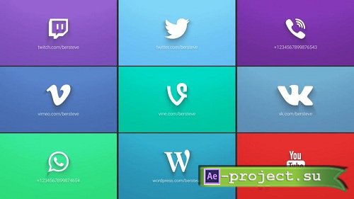 3D Social Media Pack 57442 - After Effects Templates