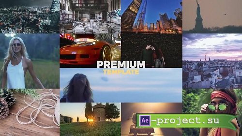 Multiframe Slideshow 60698 - Premiere Pro Templates