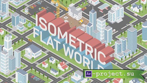 Videohive: Isometric Map Builder - Project for After Effects