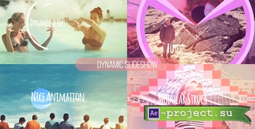 Videohive: Dynamic Slideshow 18037290 - Project for After Effects