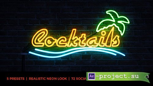Videohive: Neon Light V2 - Project for After Effects 