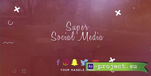 Videohive: Super Social Media - Project for After Effects 