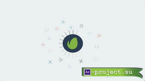 Flat Logo Animation - After Effects Template