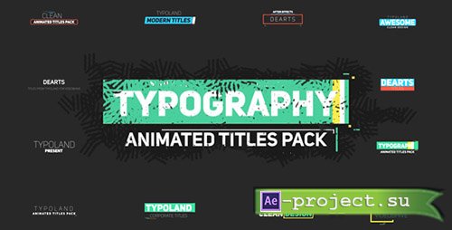 Videohive: 75 Typography - Project for After Effects 