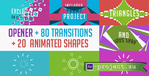 Videohive: Transitions 7023974 - Project for After Effects 