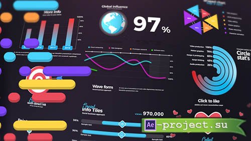Videohive: Infographics 21100402 - Project for After Effects 