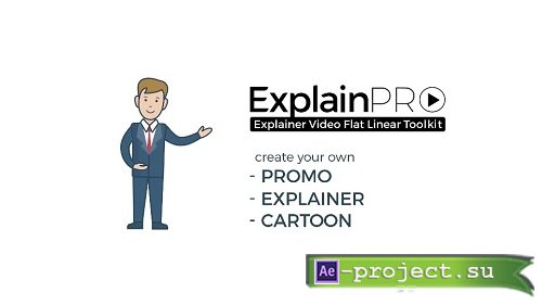 ExplainPRO. Explainer Video Flat Linear Toolkit. - Project for After Effects (Videohive)