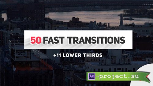 Videohive: Fast Transitions - Project for After Effects 