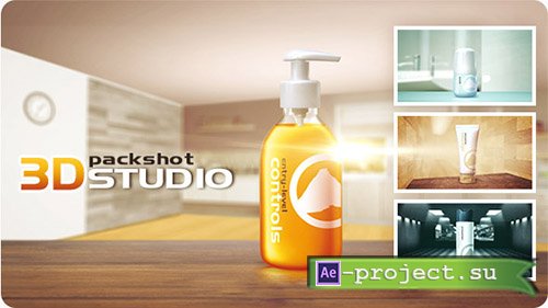 Videohive: 3D Packshot Studio - Project for After Effects 