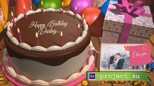 Birthday Cake - After Effects Templates