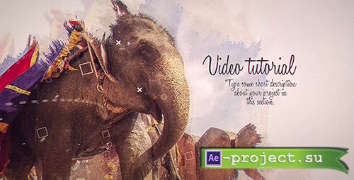 Videohive: Ink Slideshow 21035402 - Project for After Effects