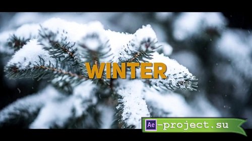 Energetic Dynamic Winter Slideshow - After Effects Templates