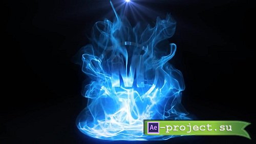 Particle Energy Logo - After Effects Templates