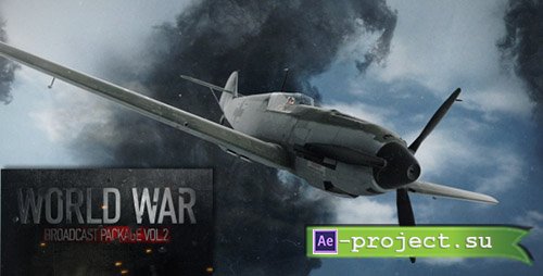 Videohive: World War Broadcast Package Vol.2 - Project for After Effects