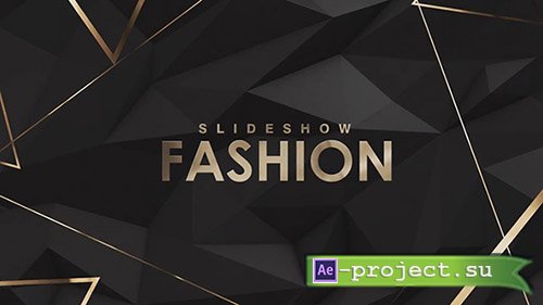 Gold Fashion Slideshow - After Effects Template