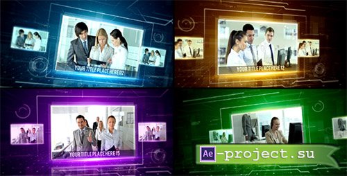 Videohive: Hi-Tech Corporate Slideshow - Project for After Effects 