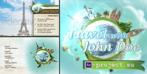 Videohive: Travel Show Pack - Project for After Effects 