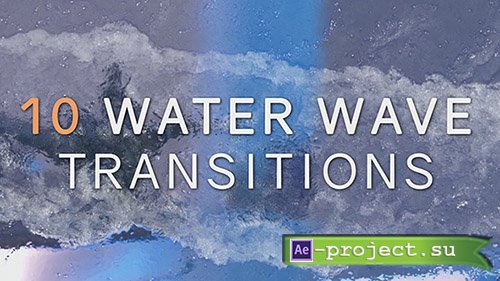 10 Realistic Water Wave Transitions  Premiere Pro Templates