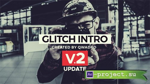 Videohive: Modern Glitch Intro 19336232 - Project for After Effects 