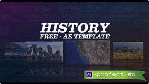 History - After Effects Template