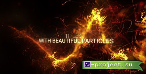 Videohive: Abstract Particles Titles Trailer - Project for After Effects 