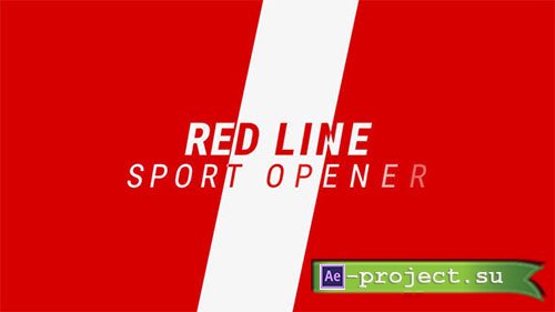 Videohive: Red Line / Sport Promo - Project for After Effects 