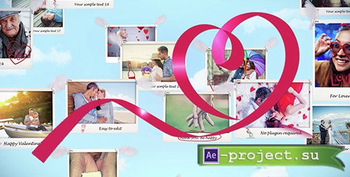 Videohive: Valentine's Day Slideshow - Project for After Effects 