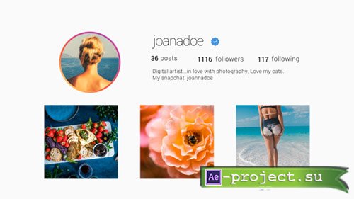 Videohive: Instagram Promo 20219345 - Project for After Effects 
