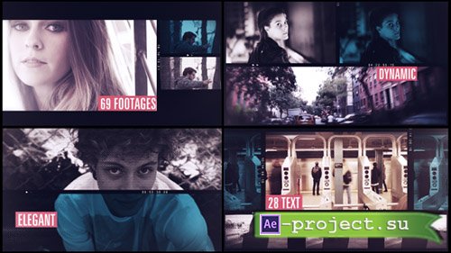 Videohive: Parallax Video Slide 10982940 - Project for After Effects 