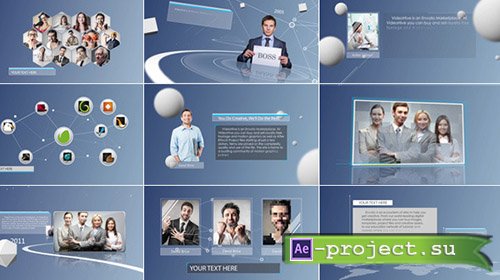 Videohive:  Clean & Simple Corporate Presentation - Project for After Effects 