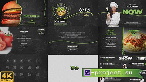 Cooking Show Broadcast 4K - After Effects Templates