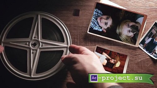 Vintage Memories - Film Projector 68838 - Premiere Pro Templates