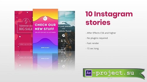10 Instagram Stories 64280 - After Effects Templates
