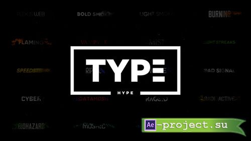 Videohive: TypeHype - Titles Animation  Motion Typography Text - Project for After Effects 