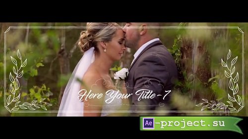 Facebook Cover - Wedding Style 82448 - After Effects Templates