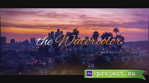 Cinematic Watercolor - After Effects Template