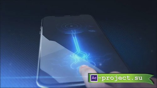 Phone ID Touch Logo - After Effects Template 