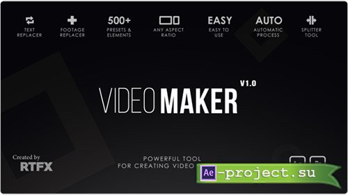 Videohive: Video Maker - Project for After Effects