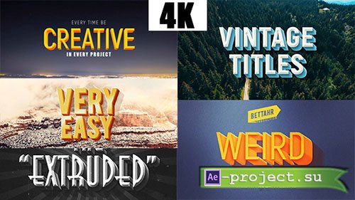 Videohive: Titles & Lower Thirds - Project for After Effects 