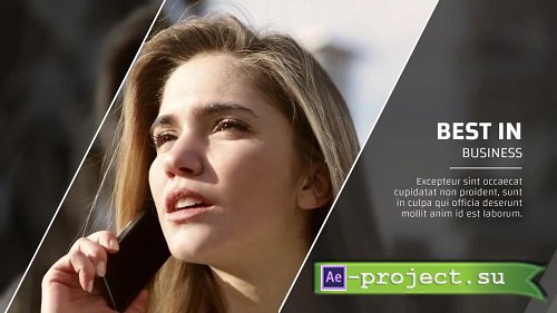 Line & Square - Corporate Promo 87227 - After Effects Templates