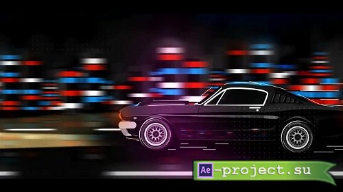 Mustang Cartoon Logo 86705 - After Effects Templates