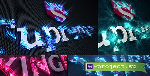 Videohive: Sci-Fi Energy - Logo Reveal Pack - Project for After Effects 