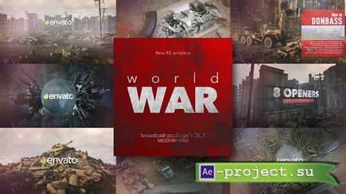 Videohive: World War Broadcast Package vol.3 - Project for After Effects 
