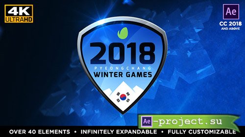 Videohive: 2018 Winter Games - PyeongChang - Project for After Effects 