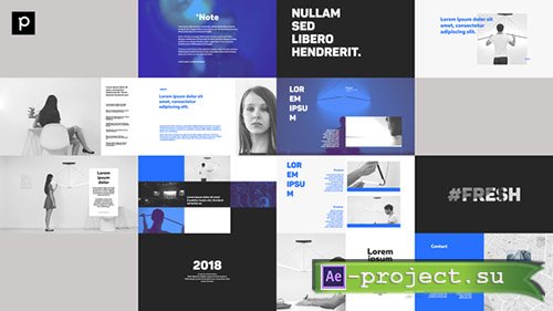 Videohive: Slides Typography - Project for After Effects 